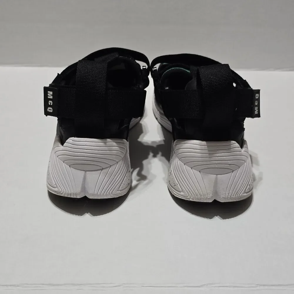 MCQ Alexander Mcqueen Men's 12 Black Green Tech Sandal 1.0 Straps Sneakers EU 45